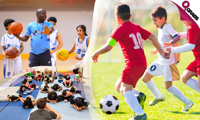 Football, Basketball & Gymnastics Coaching Classes for Kids!